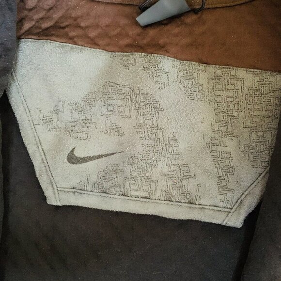 Nike Sphere Thermal Jacket Women's Size S brown Waffle Weave Running Outdoors - Picture 8 of 12